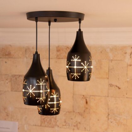 3 hanging pendant light