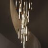Gold Stainless Steel Chandelier - 36 Tube - Image 6