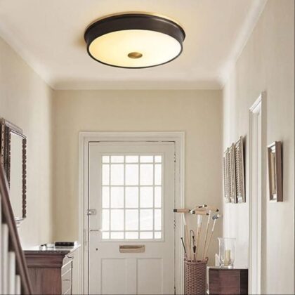 Vintage Round Flush mount Ceiling Light