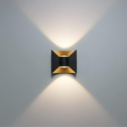 Atlas - Duo Conical Up Down Aluminum LED Wall Light