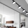ARC LED COB Surface Track Lights - Adjustable Round Track Spot Light - 2 Wire - Image 2
