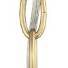 Bellis Soft Gold Ring Pendant Chandelier - Image 4