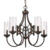 Quincy 5 Light Candle Chandelier