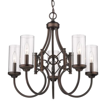 Quincy 5 Light Candle Chandelier