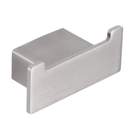 Vintage Steel Towel Hook – Brushed Nickel