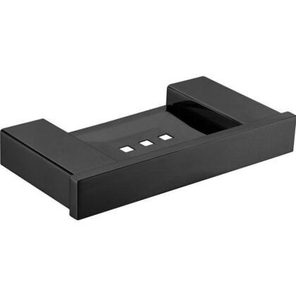 Vintage Soap Dish – Matte Black