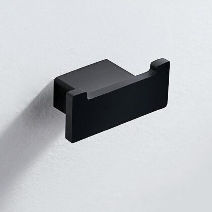 Vintage Robe Hook-Matte Black