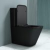 Vintage Black Angular Toilet - Soft Close - WDI ECO-Flush Pump - Image 2