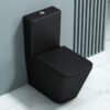 Vintage Black Angular Toilet - Soft Close - WDI ECO-Flush Pump - Image 3