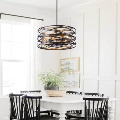 Vortix 6 Light Chandelier