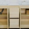 Floor Standing Plywood Cabinet With Art Basin - 150 cm
