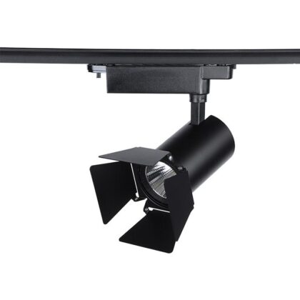 ARC LED COB Surface Track Lights - Barn Door Track Spot Lights - 2 Wire