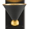 Contemporary Movie Theatre Style Wall Sconce - Black - Image 2