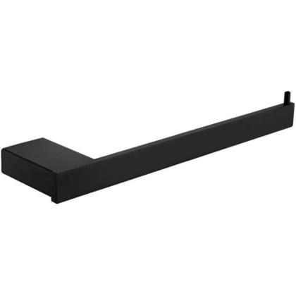 Vintage Hand Towel Holder – Matte Black
