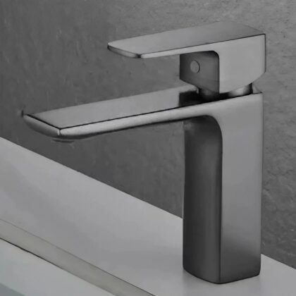 Vintage Single Hole Faucet – Graphite Black