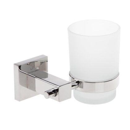 Vintage Single Cup Toothbrush Holder – Chrome