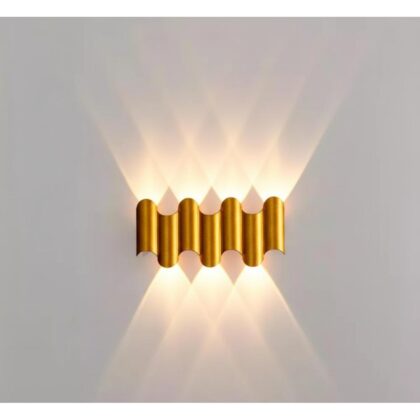 Ithaca - Modern Minimalist Curved Aluminum LED Wall Light