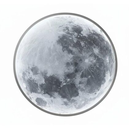Luna 24"W Modern LED Wall Lamp - Matte Black - Iron & Acrylic