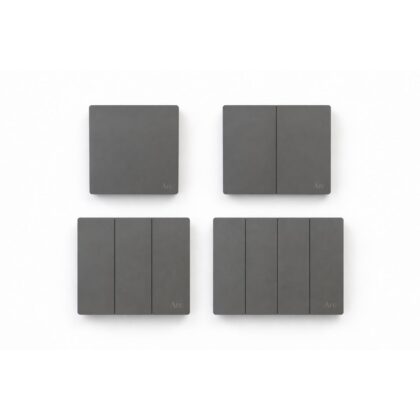 Arc Gray Light Switch Series