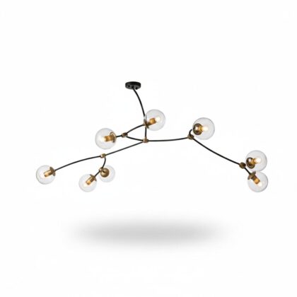 Branching Globe Chandelier