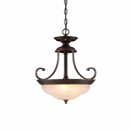 Magnifique Series Vintage Style 3 Light Chandelier