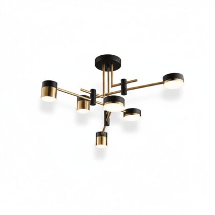 Sputnik Spider Arm Modern Chandelier