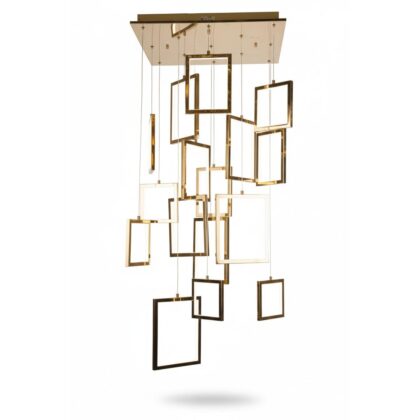 Dahli Light 19 Pendant Chandelier- Gold