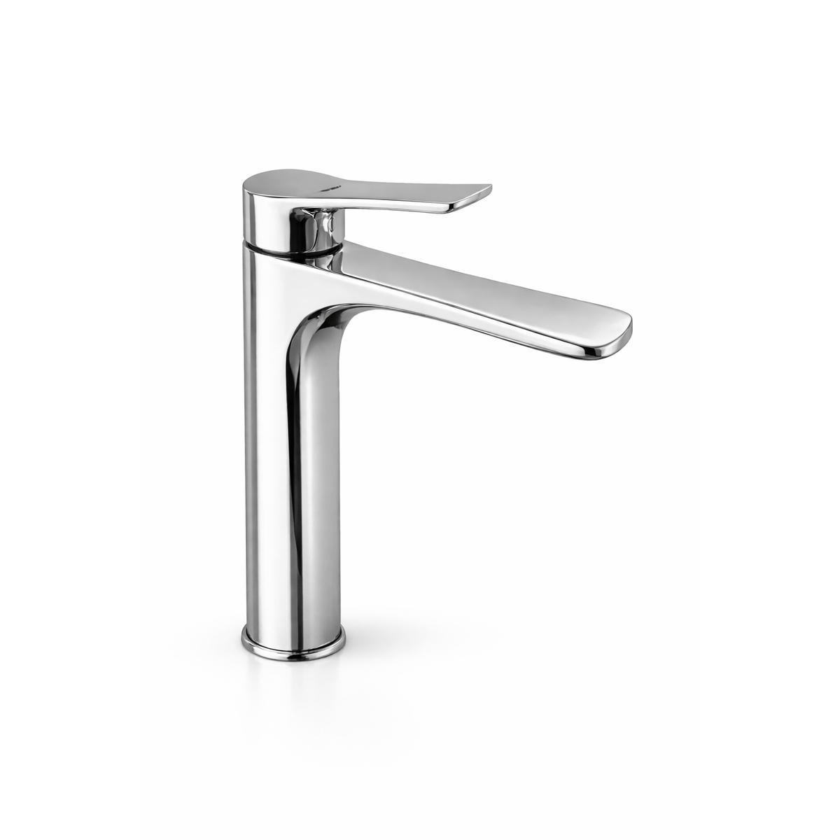 The Modern Single-Lever 320mm Basin Mixer Tap – Chrome – Solid Brass