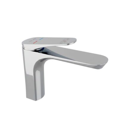 The Vintage Single-Lever 180mm Basin Mixer Tap - Chrome - Solid Brass