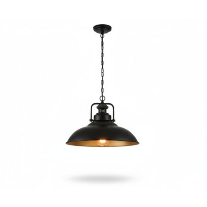 Black Metal Ceiling Pendant Light