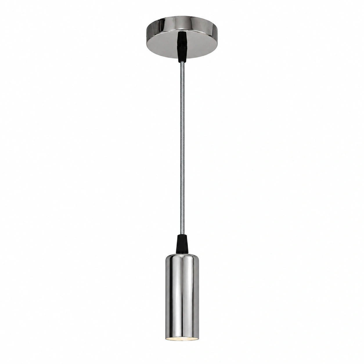 Vintage Light Bulb Holder – Chrome Metal