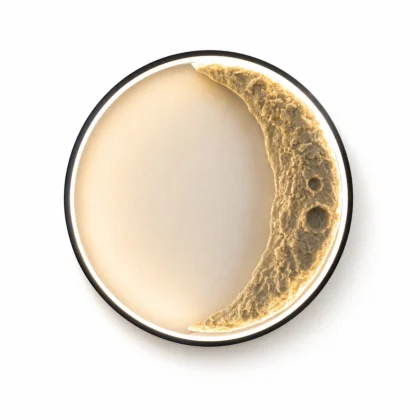 The Crescent Moon 600mm Wide LED Wall Light